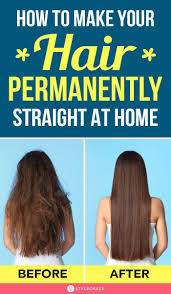 To begin blow drying, divide your hair into sections and clip back all but one. 4 Kitchen Ingredients That Will Make Your Hair Permanently Straight Straight Hair Tips Hair Care Secrets Straightening Natural Hair