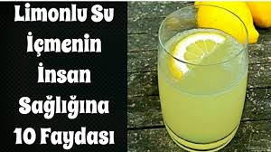 Limonlu Su Icmenin Insan Sagligina 10 Faydasi Youtube