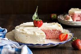 By :bruce weinstein & mark scarbrough. Small Strawberry Cake 6 Inch Homemade In The Kitchen