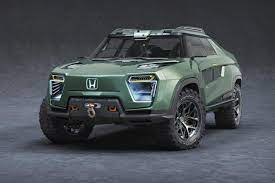 Instead of being built on a ladder frame, the midsize model shares a unibody platform with honda's pilot suv and odyssey minivan, so it's a bit of an odd bird. Honda Ridgeline Ev Concept Konkurrenz Zum Tesla Cybertruck Elektroauto News Net