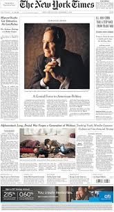 Bret stephens piece criticizing newspaper's handling of donald mcneil two new york times journalists leave paper over different controversies. The New York Times In Print For Sunday December 2 2018 The New York Times