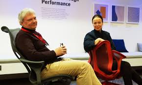 Can a chair … herman miller, the popular home/office #furniture manufacturer's cosm office chair range shouted loud at #salondelmobile 2018. Q A Studio 7 5 Design Cosm Herman Miller Design Insider