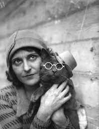 Double Hat Vintage Cat Crazy Cats Crazy Cat Lady