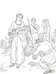 Download this adorable dog printable to delight your child. Ruth Working In The Fields Coloring Page Free Printable Coloring Pages Artofit