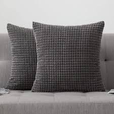 Dieses mit kunstleder bezogene sofa ist ein perfekter platz zum faulenzen, fernsehen, oder relaxen mit der familie und freunden. 2er Set Cord Weiches Massiv Dekorativen Kaufland De