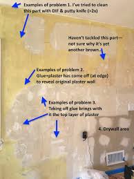Some architectural styles from the 1920s and '30s featured textured plaster walls. Nightmare Underneath Wallpaper What Exactly Are These Layers