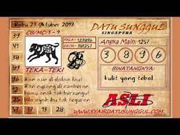 Prediksi Togel Singapura Rabu 23 Oktober 2019 Youtube