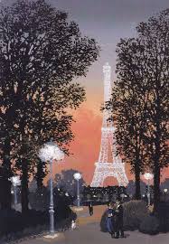 Michel Delacroix Www Arcaldion Com Paris Artwork Paris Art Naive Art