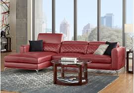 999 99 Sofia Vergara Sorrento Red 2 Pc Sectional Living Room Sets Red Sectional Living Room Sets Rooms To Go Furniture Living Room Sets