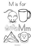 For even more picture related to the one given above your kids can check out. M Is For Mitten Coloring Page Twisty Noodle