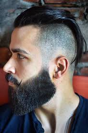 Step By Step Tutorial On How To Style A Slicked Back Undercut In 2020 Mens Slicked Back Hairstyles Slicked Back Beard Fade