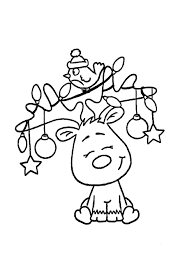 Alces De Navidad Alces Navidad Christmas Coloring Pages Christmas Moose Christmas Drawing