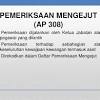 Antara perkara yang diperiksan termasuklah setem, sampul pos laju, buku keluar masuk pejabat, portfolio dan beberapa perkara lagi berkaitan. 1