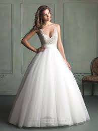 Deep V Neck And V Back Beaded Bodice Ball Gown Wedding Dress Bodice Wedding Dress Ball Gowns Wedding Online Wedding Dress