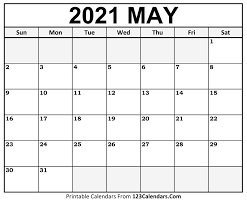 The gray grid and days of the week also make it look sharp. Printable May 2021 Calendar Templates 123calendars Com In 2021 Calendar 2019 Printable Printable Calendar Design Calendar March