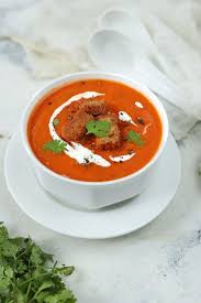 Tomato Soup Recipe Step By Step Video Fun Food Frolic Recipe Tomato Soup Recipes Indian Tomato Soup Tomato Soup