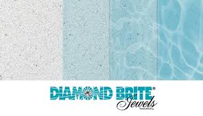Diamond brite, color super blue. Exposed Aggregate Finish Sgm Inc