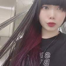 らんさんはinstagramを利用しています もう懐かしい髪色 髪色 ヘアカラー ヘアメイク ヘアセット マニックパニック 黒髪 ぱっつん前髪 ぱっつん ぱっつんロング バンt バンド instagram