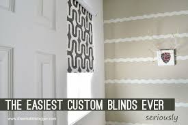 If you have dark bamboo window shades, but really want to lighten them up without spending a ton, you have to see how this blogger did hers! The Easiest Diy Blinds Ever Seriously Dream A Little Bigger