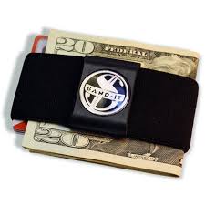 Slim wallet with id window $19.99. Bandit Elastic Money Clip Front Pocket Wallet With Center Etsy