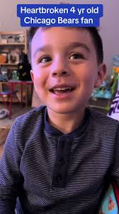 The Bears losing to a Hail Mary broke my son’s heart along with the rest of  the Bears fans @Chicago Bears #footballseason #chicagobearsfan  #beardown🐻⬇️ #halftime #fyp