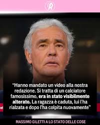 🚨Clamorosa rivelazione di Massimo Giletti: il conduttore avrebbe ricevuto  un video in cui un calciatore famosissimo di una tra Inter e Milan, mentre  era in stato visibilmente alterato, picchia ripetutamente una ragazza