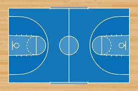La medida oficial según nba para la cancha de baloncesto es de 28.65 metros de largo por 15.24 metros de ancho. Fondo Azul Cancha De Baloncesto Vector Premium Vector Freepik Vector Fondo Cancha De Baloncesto Baloncesto Canchas