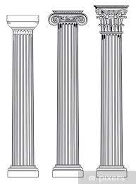 Drei Saulen Wall Mural Pixers We Live To Change In 2021 Ancient Greek Architecture Architectural Columns Greek Columns