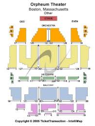 Orpheum Theatre Tickets And Orpheum Theatre Seating Chart