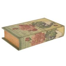 Vintage Flower Book Box Vintage Flowers Book Box Decor