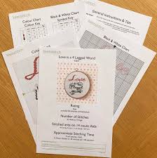 Love Is A 4 Legged Word Pet Cross Stitch Pattern Pdf Paws Pawprints Animals Cat Dog Easy Quick Beginner By Keenstitch
