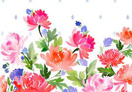 Purple ganbera flower wallpaper pc wallpaper wallpaperlepi. Desktop Wallpaper Floral Watercolor Watercolor Flowers Flower Art