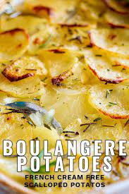 This Potato And Onion Bake Is A Simple French Potato Dish Pommes Boulangere Or Boulange Potato Side Dishes Easy Potato Recipes Side Dishes Easy Potato Recipes