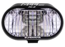 Supernova m99, integrated brake light* schutzbleche sks a65r; Supernova Scheinwerfer M99 Mini Pro 25 Schwarz 249544