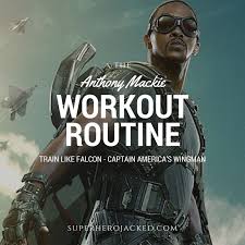 anthony mackie workout routine and t