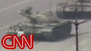 An infamous photograph showing an unidentified man blocking four chinese tanks on june 5, 1989, the day after the chinese military had suppressed the tiananm. Man Vs Chinese Tank Tiananmen Square June 5 1989 Youtube