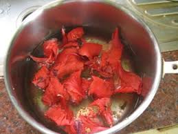 Gently wash in a large bowl of cold water; Hibiscus Tea With Fresh Flowers And Honey 7 Steps With Pictures Instructables
