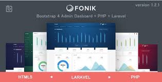 Responsive web designing is the trend in modern web designs. 1 2 2 Fonik Responsive Bootstrap 4 Admin Dashboard Nulled 1 2 1 Free Download
