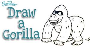 How to draw gorilla in easy steps for beginners. How To Draw A Gorilla Step By Step