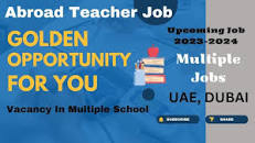 Teaching Vacancy in DPS Sharjah | Urgent requirment for 2023 ...