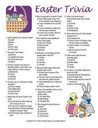 Print this quiz and the answers. 24 Fun Easter Trivia For You To Complete Kitty Baby Love