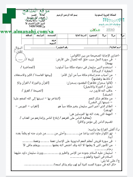 نهائي تفسير الصف الأول المتوسط تفسير الفصل الأول المناهج السعودية