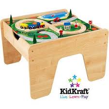 Kidkraft Wooden 2 In 1 Activity Table With Board Natural With 230 Accessories Included Walmart Com Kids Activity Table Activity Table Lego Activity Table