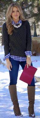 25 Cutest Winter Outfits For College High School Girls Fashion Outfit Combinations Cute Outfits