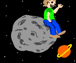 Hi You Re On A Rock Floating In Space Drawception