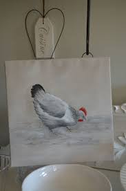 Vous N Allez Pas Me Croire Une Fee D Hiver Peinture De Coq Peinture Peinture Oiseau
