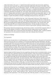 For exercises, you can reveal the answers first (submit worksheet) and print the page to have the exercise and the. Super Size Me A Look At The Techniques Used In The Film To Provoke A