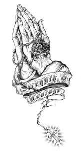 Strength Courage Pray Illustration Art Pencil Drawing Tattoo Motive Vorlagen Unterarm Tattoo Vorlagen Religiose Tattoos