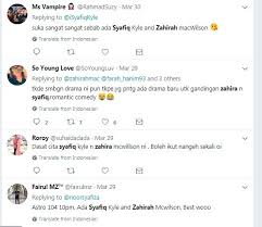 Zahirah macwilson pulang beraya di australia sila layari www.astroawani.com untuk berita selanjutnya visit. Terlalu Bersemut Peminat Puji Chemistry Antara Syafiq Kyle Zahirah Macwilson Gempak