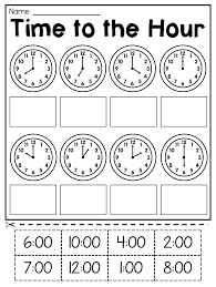 First Grade Time Worksheets Hour Half Hour Quarter Hour Distance Learning Time Worksheets Kids Math Worksheets First Grade Math Worksheets